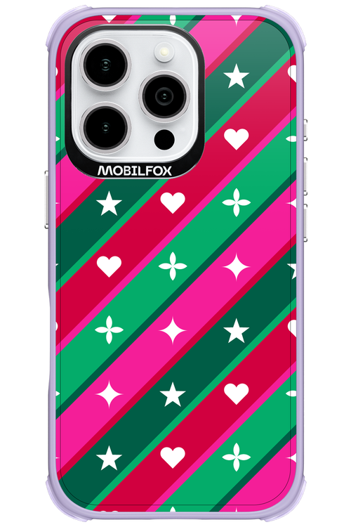 Christmas Stripes - Apple iPhone 16 Pro