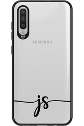 JS Monogram - Samsung Galaxy A70