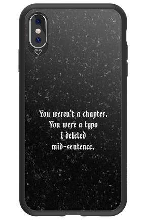 A Typo - Apple iPhone XS Max