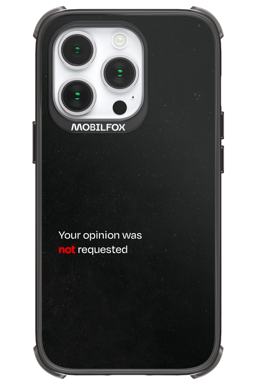 Not Requested 2.0 - Apple iPhone 14 Pro