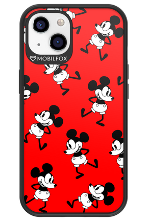 Iconic Mouse (red pattern) - Apple iPhone 13