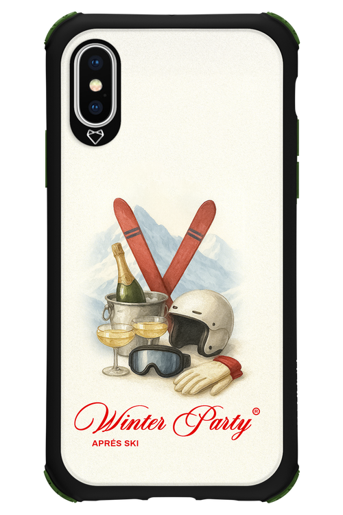 Winter Ski Party - Apple iPhone XS