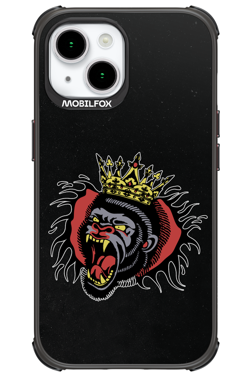 Monkey Rage Black - Apple iPhone 15