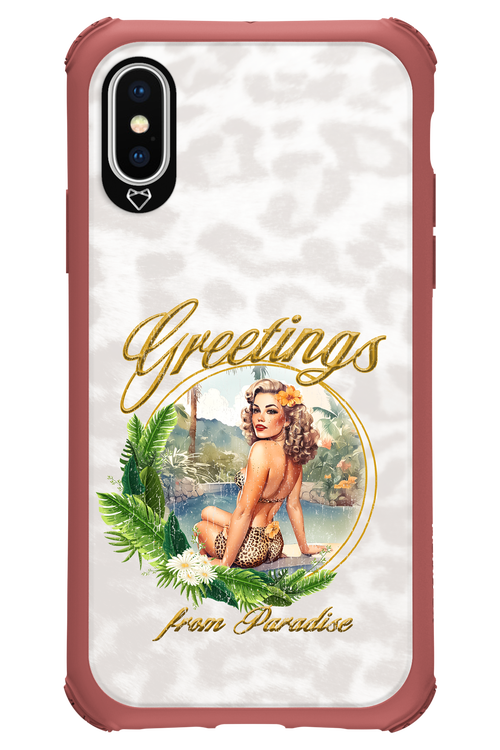 Greetings from Paradise - Apple iPhone X
