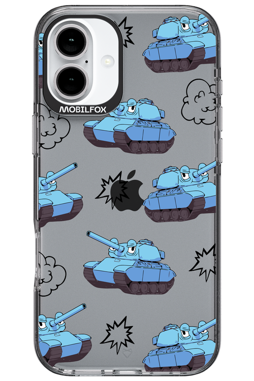Tank Guy Transparent 2.0 - Apple iPhone 16 Plus