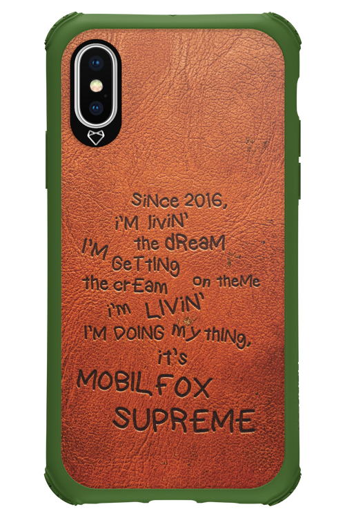 supreme 2.0 - Apple iPhone X