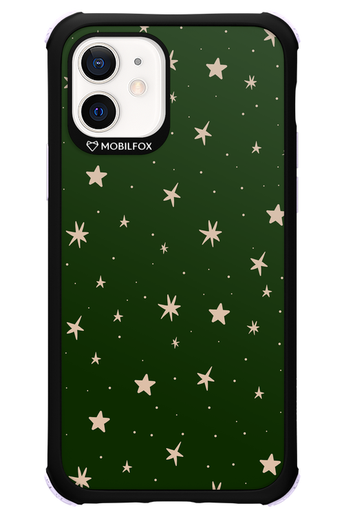 Forest Green Stars - Apple iPhone 12