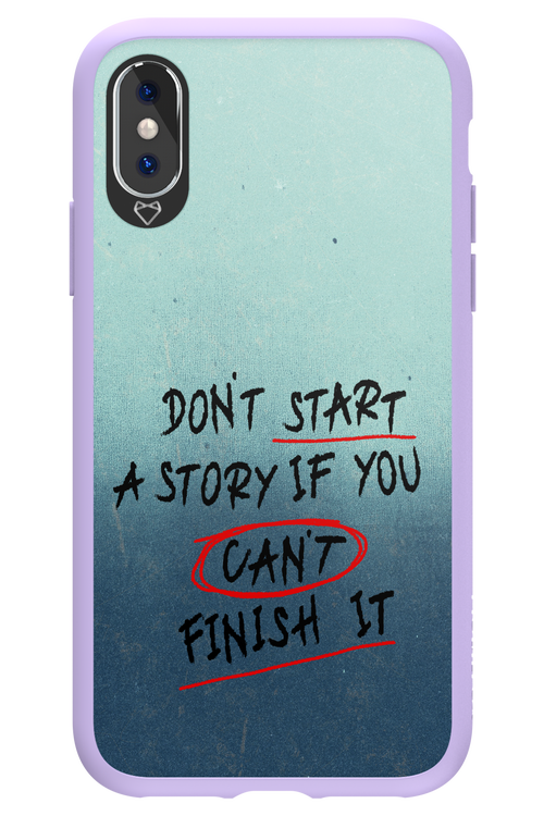 Don't Start - Apple iPhone X