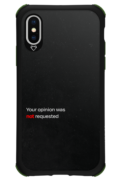 Not Requested 2.0 - Apple iPhone XS