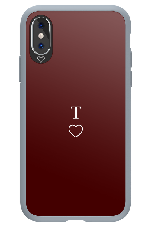 T Burgundia 2.0 - Apple iPhone X