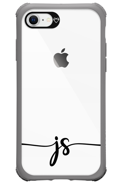 JS Monogram - Apple iPhone 8