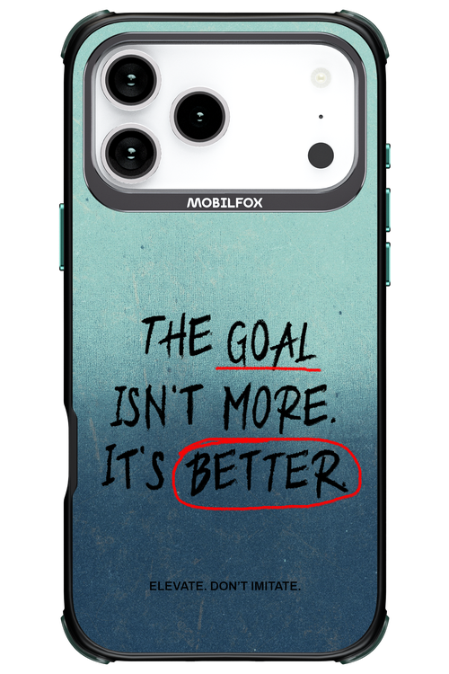 The Goal 2.0 - Apple iPhone 17 Pro Max