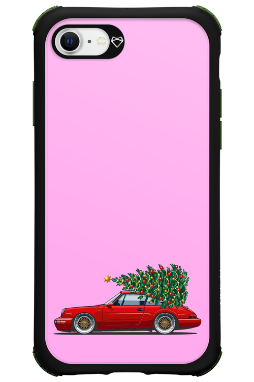 XMAS Car Pink - Apple iPhone 7