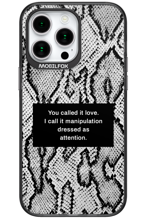 Manipulation 2.0 - Apple iPhone 15 Pro Max
