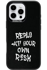 Risk Black - Apple iPhone 16 Pro Max