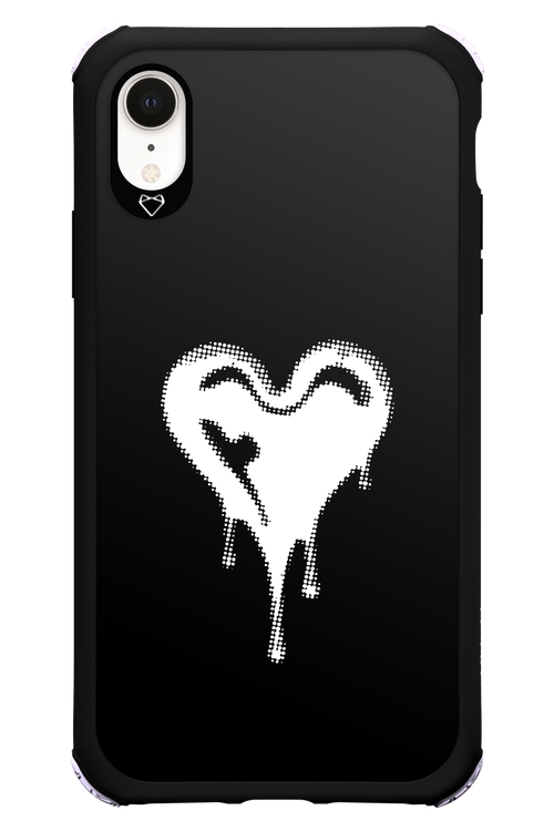 Heart Black - Apple iPhone XR