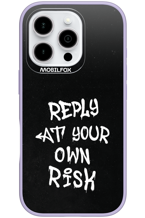 Risk Black 2.0 - Apple iPhone 16 Pro