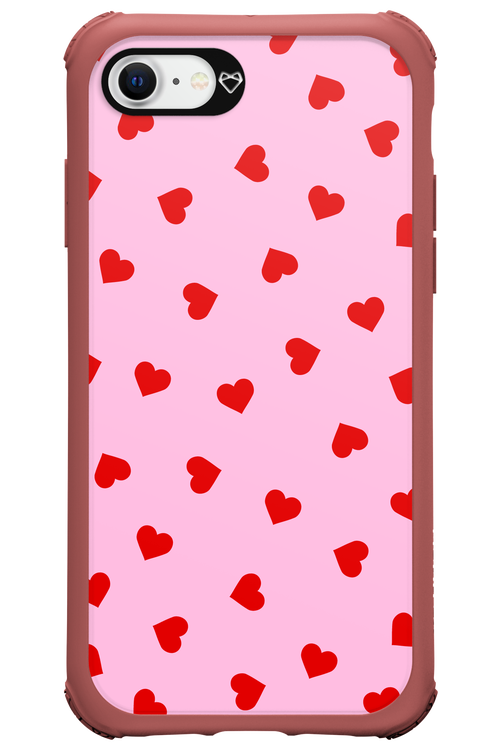 Sprinkle Heart Pink - Apple iPhone SE 2022