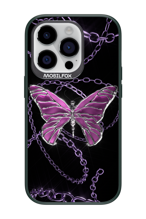 Butterfly Necklace - Apple iPhone 14 Pro