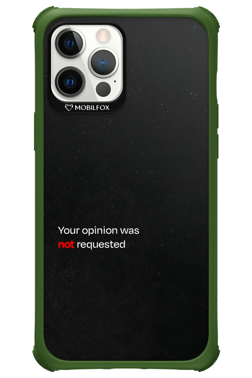 Not Requested 2.0 - Apple iPhone 12 Pro Max