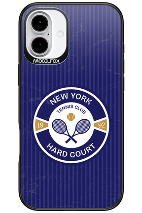 New York Hard Court Club 2.0 - Apple iPhone 16 Plus