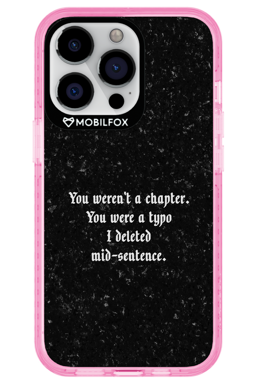 A Typo - Apple iPhone 13 Pro