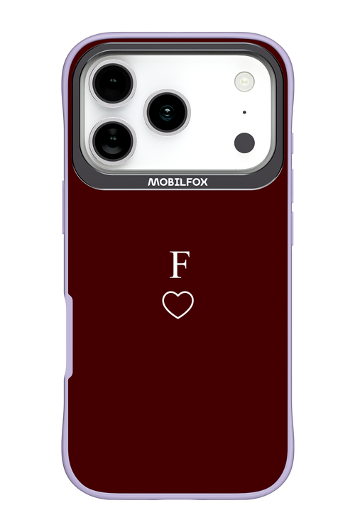 F Burgundia 2.0 - Apple iPhone 17 Pro