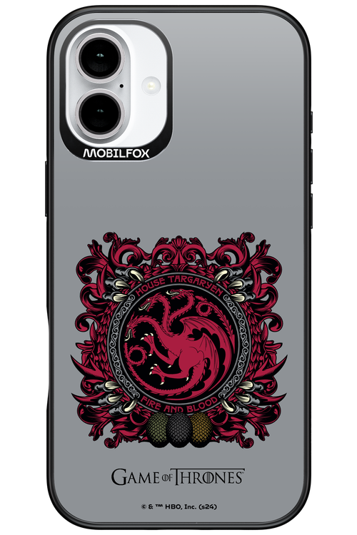 Fire and Blood. - Apple iPhone 16 Plus