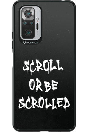 Scroll Black 2.0 - Xiaomi Redmi Note 10S
