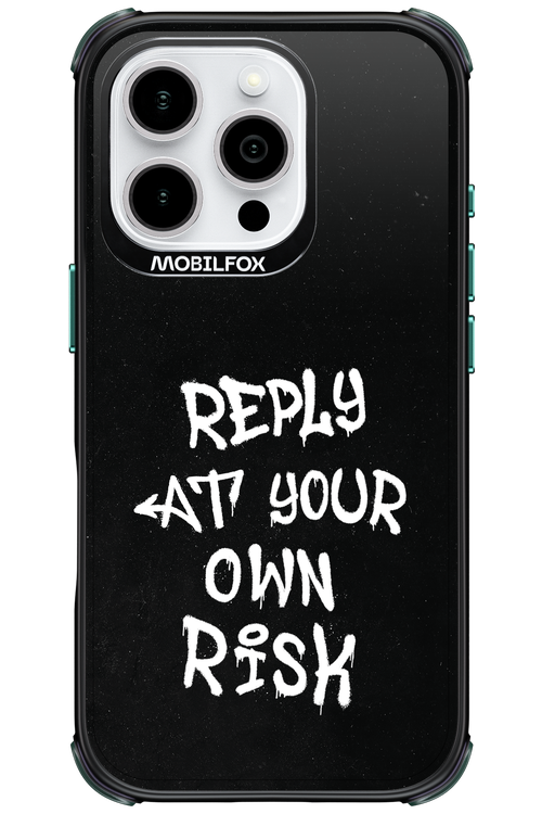 Risk Black 2.0 - Apple iPhone 16 Pro