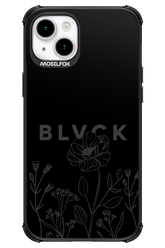 Black Flowers - Apple iPhone 15 Plus