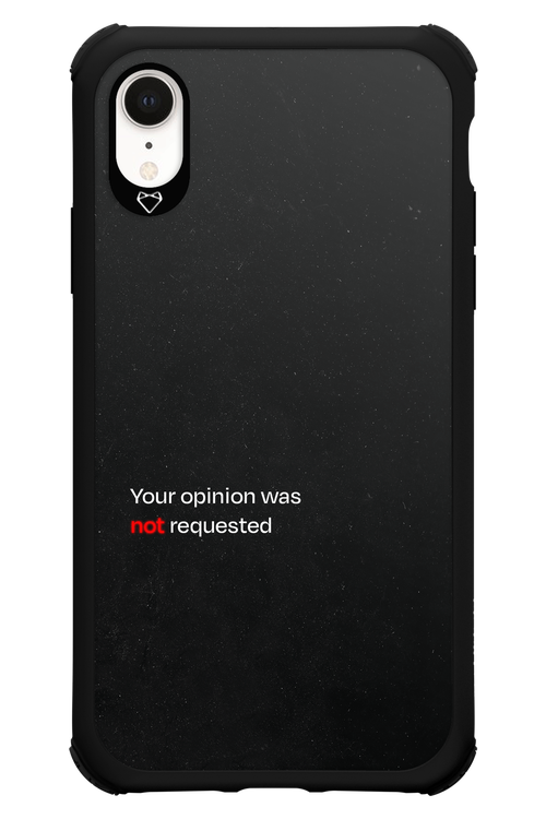 Not Requested 2.0 - Apple iPhone XR