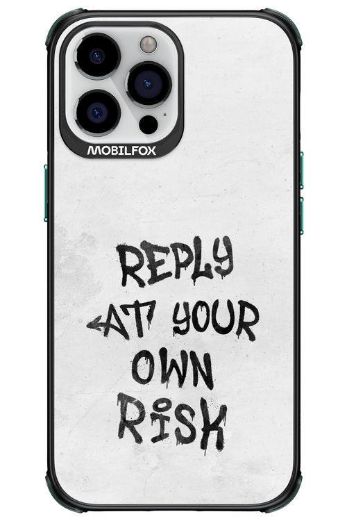 At Your Own Risk 2.0 - Apple iPhone 13 Pro Max