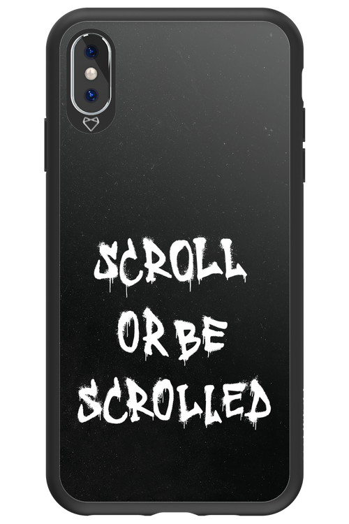 Scroll Black 2.0 - Apple iPhone XS Max