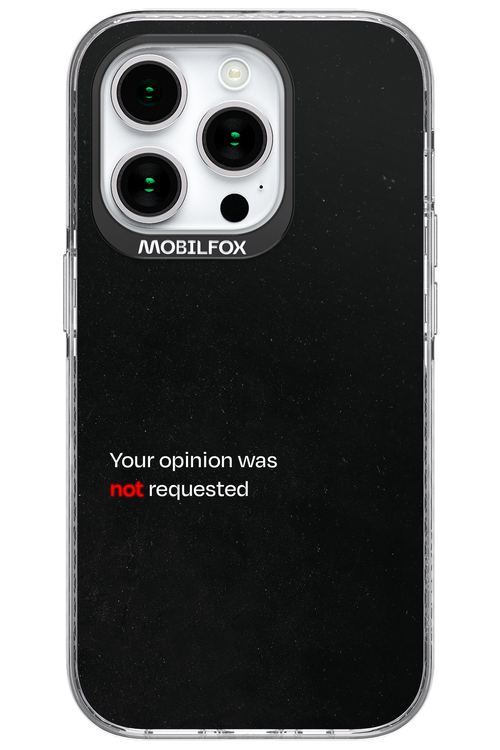 Not Requested 2.0 - Apple iPhone 15 Pro