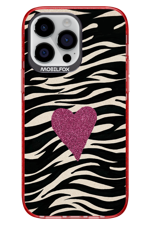 Zebra Heart 2.0 - Apple iPhone 14 Pro Max