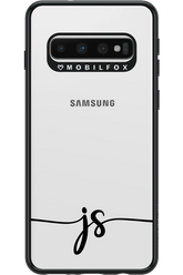 JS Monogram - Samsung Galaxy S10