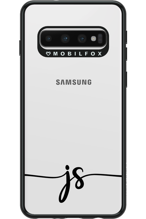 JS Monogram - Samsung Galaxy S10