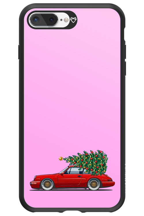 XMAS Car Pink - Apple iPhone 7 Plus