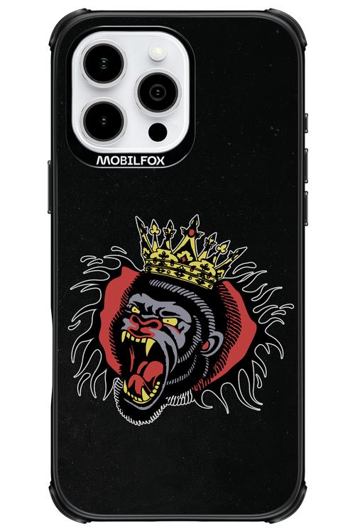 Monkey Rage Black - Apple iPhone 16 Pro Max