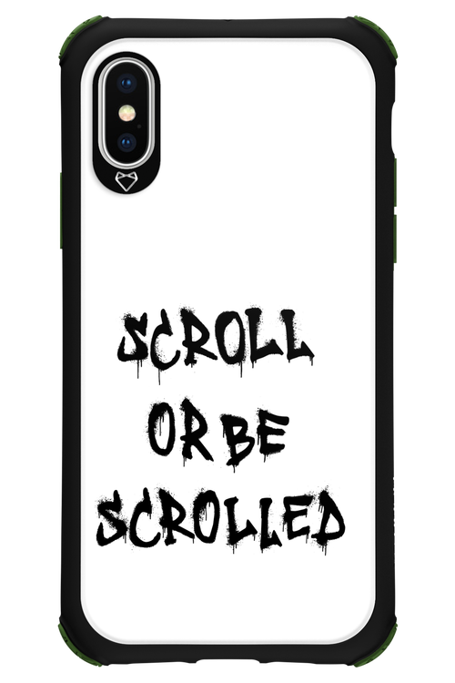 Scroll - Apple iPhone X
