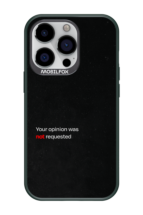 Not Requested 2.0 - Apple iPhone 13 Pro