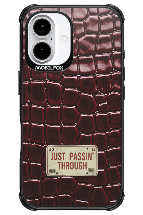 Just passin through 2.0 - Apple iPhone 16