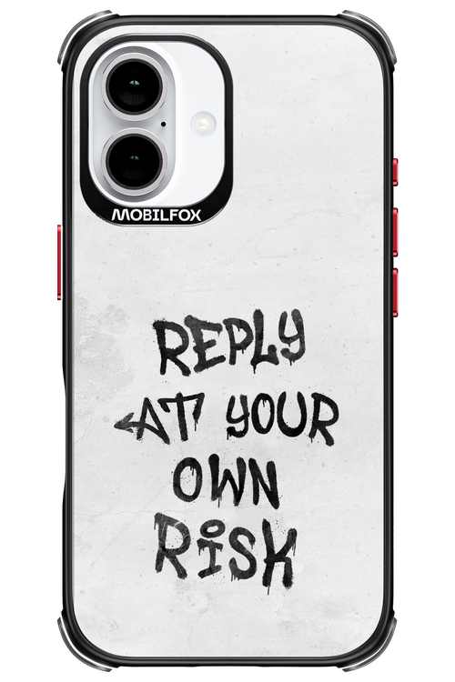 At Your Own Risk - Apple iPhone 16