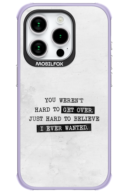 Hard to Believe 2.0 - Apple iPhone 15 Pro