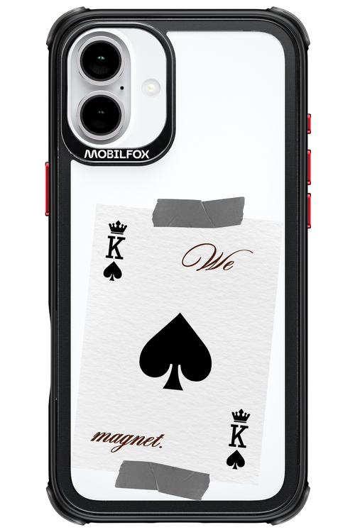 Magnet Transparent - Apple iPhone 16 Plus