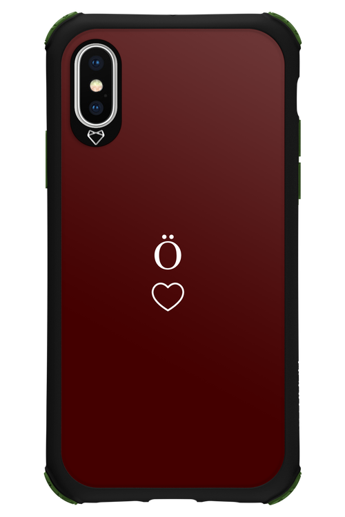 O Burgundia II 2.0 - Apple iPhone XS