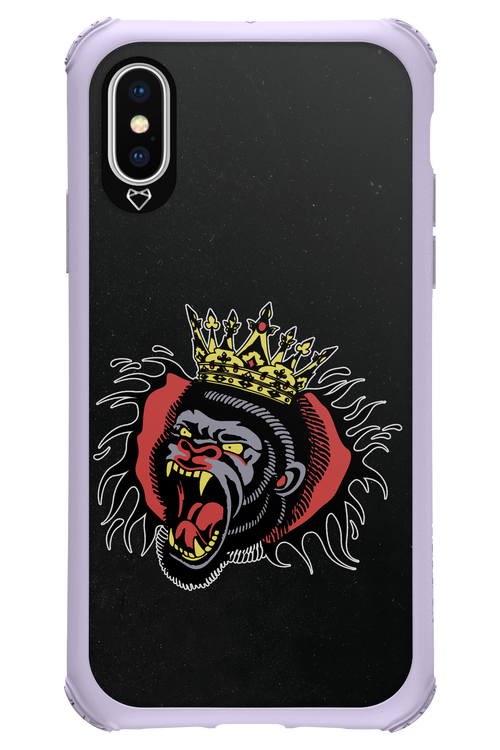 Monkey Rage Black - Apple iPhone XS