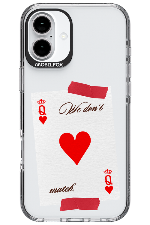 Match Transparent - Apple iPhone 16 Plus