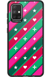 Christmas Stripes - Samsung Galaxy A71